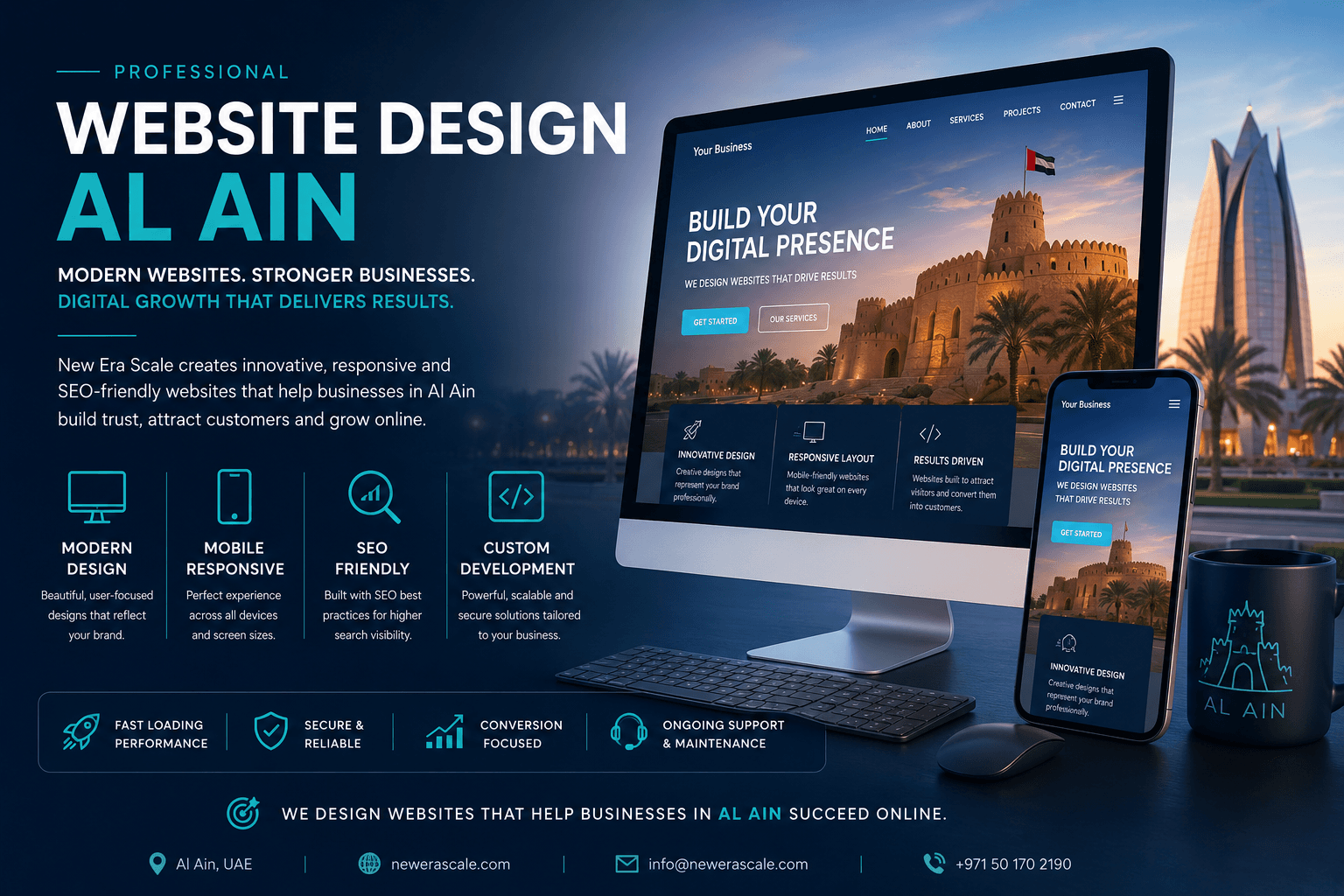 Website Design Al Ain: Build a Powerful Digital Presence