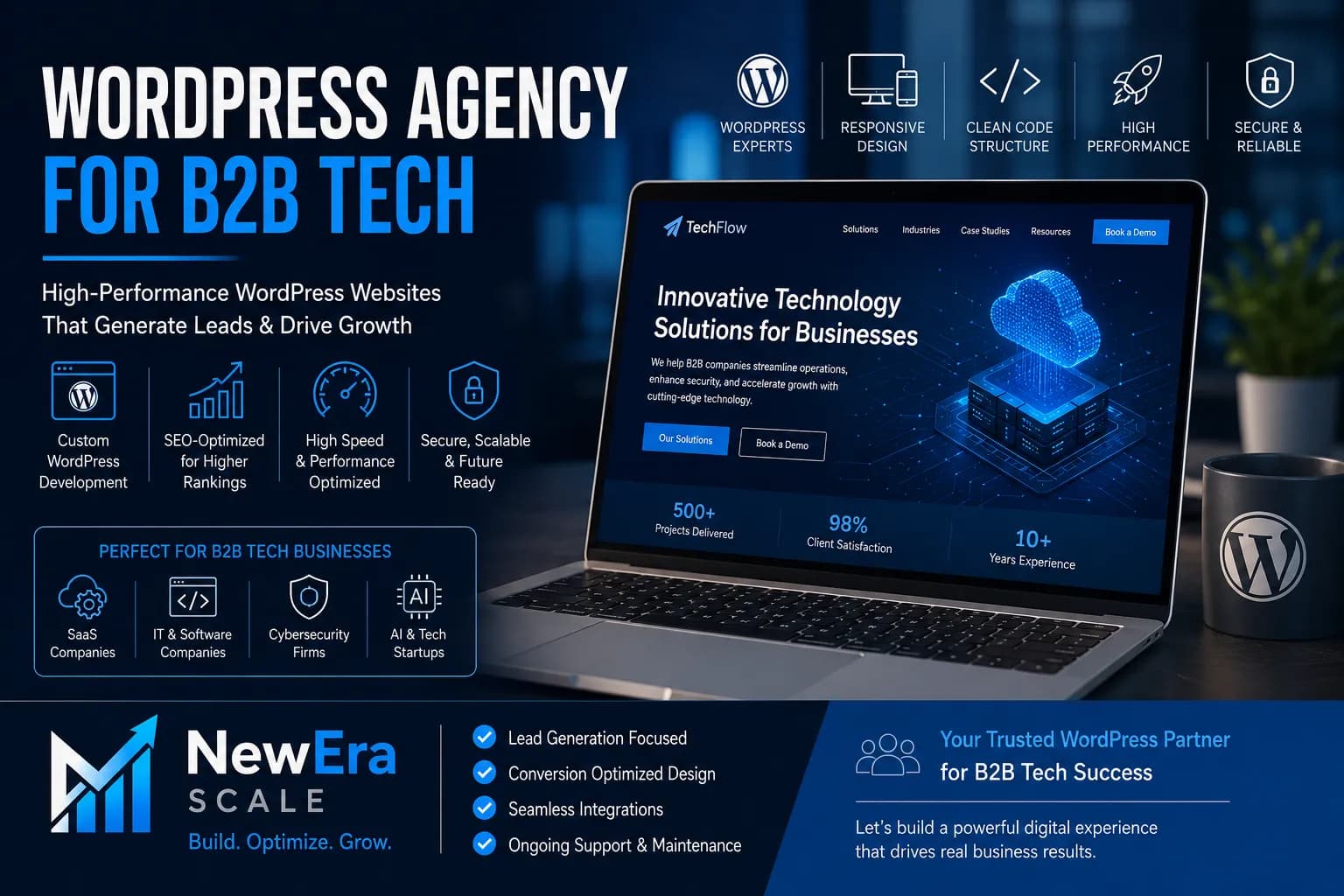 WordPress Agency for B2B Tech